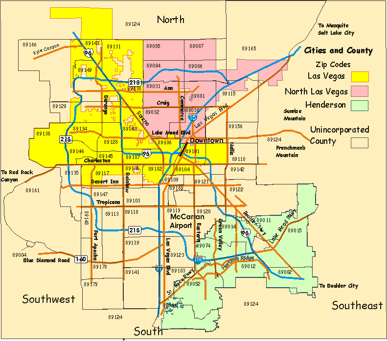 35 City Of Las Vegas Zoning Map - Maps Database Source